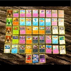 Giant Pokemon card lot with 3 Holo rares